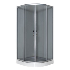Душова кабіна VIVIA JK 091 Сіра 90*90*191 мілкий піддон