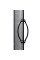 Душова кабіна VIVIA 091 Black s line JK New 90*90*191 мілкий піддон