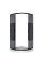 Душова кабіна VIVIA 091 Black s line JK New 90*90*191 мілкий піддон