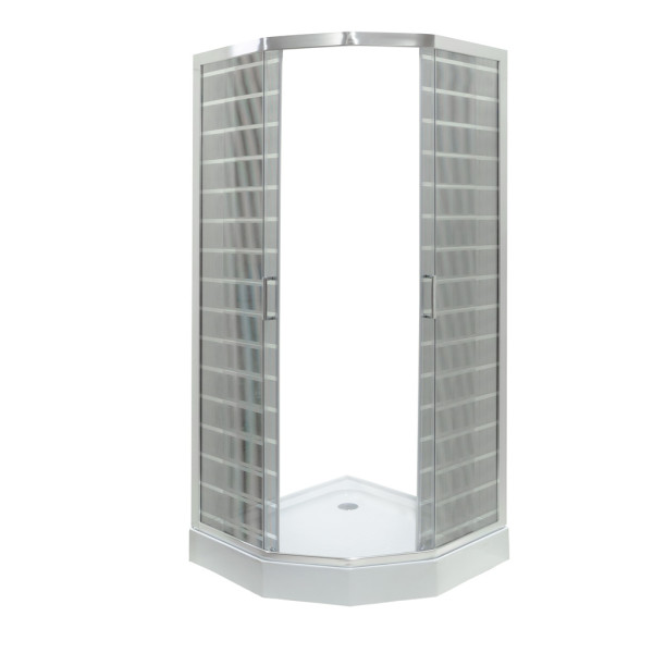Душевая кабина Insana - Ida White P 92/5 W LN 90х90х205 низкий поддон