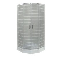 Душевая кабина Insana - Ida White P 92/5 W LN 90х90х205 низкий поддон