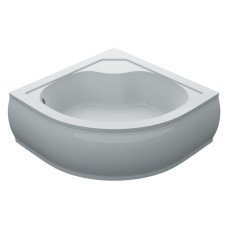 Піддон глибокий кутовий Swan Emanuel 100x100 ноги та передня панель