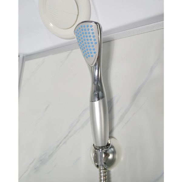 Гидробокс TKF90 Белый оникс WG  90x90x215 глубокий поддон