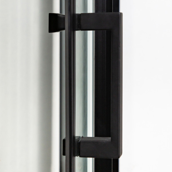Душевая кабина Insana MIRA black 90x90x205 мелкий поддон