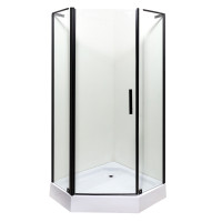 Душевая кабина Insana Ethna Black P91 B 90x90x200 мелкий поддон
