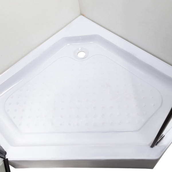 Душевая кабина Insana Ethna Black P91 B 90x90x200 мелкий поддон