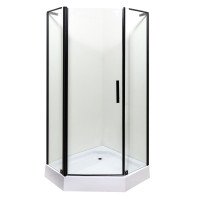 Душевая кабина Insana Ethna Black P91 B 90x90x200 мелкий поддон
