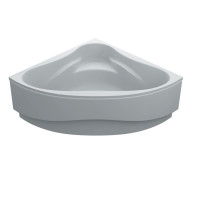 Ванна акрилова кутова MILANA 140x140 + ноги + екран під ванну