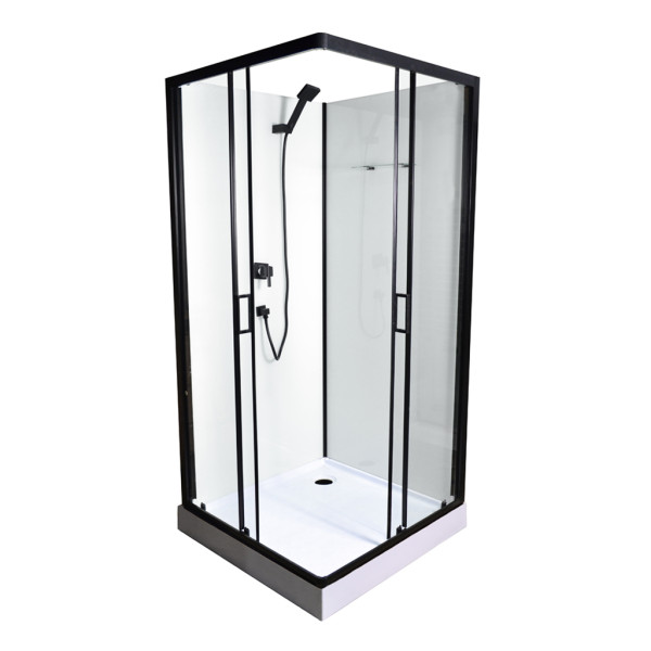 Гідромасажний бокс Insana FLORIS 90x90x207, мілкий  піддон