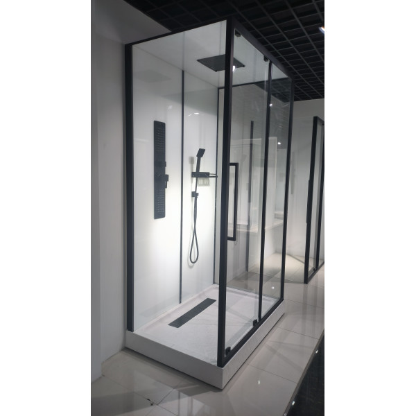 Гідромасажний бокс INSANA Kira 120*80*210 12 см мілкий піддон