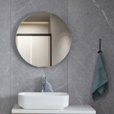 Дзеркало кругле White (біле) 60*60 см