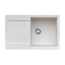 Мойка гранитная Stella New 78х50 белая