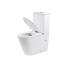 Унітаз безободковий Oleo 63*38*82 білий