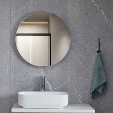 Зеркало круглое White (белое) 60*60 см