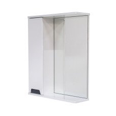 Дзеркало з шафкою Poli 60 L біле ліве