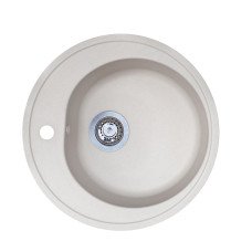 Мойка гранитная 51D белая NEW