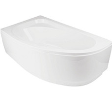 Ванна акрилова асиметрична Cornea 140x80 L з ногами і панеллю