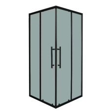 Душевая кабина Insana INSANA Black Aqua grey - HL  87х87х195 без поддона