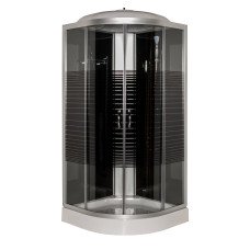 Гідромасажний бокс 61 BF RC Black Line 90х90х210 з мілким піддоном