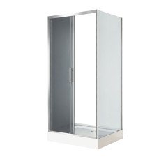 Душевая кабина INSANA Fiona 90 (RC) Grey 110*90*205 мелкий поддон 15 см