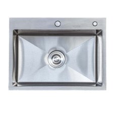 Мийка кухонна LEIF 5843 з нержавіючої сталі 58*43*23 satin