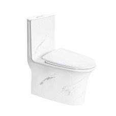 Унітаз-моноблок SY 1612 PAINT rim 71*39*77 білий