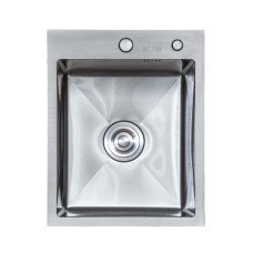 Мийка кухонна LEIF 4050 з нержавіючої сталі 40*50*23 satin