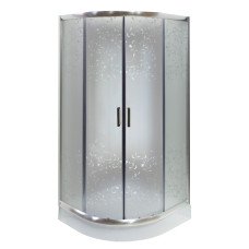 Душевая кабина Insana Geya Flowers 091 F LN 90х90х194 мелкий поддон