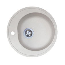 Мойка гранитная 51D снежно белая NEW