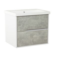 Тумба підвісна Loft Ш2  Бетон під умивальник CERS -  60 