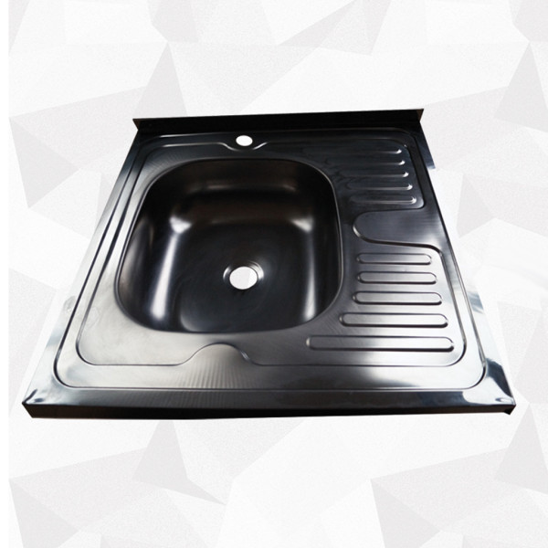 Кухонная мойка накладная 60х60 L