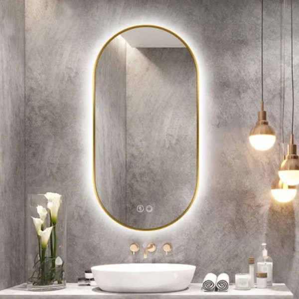 Зеркало LED J006, 50*90/90*50 см