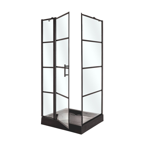 Душевая кабина INSANA Patricia 100x80x215 мелкий поддон 15 см