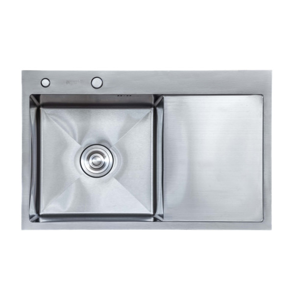 Кухонная мойка SIDER L 7850 из нержавеющей стали 78*50*23 satin