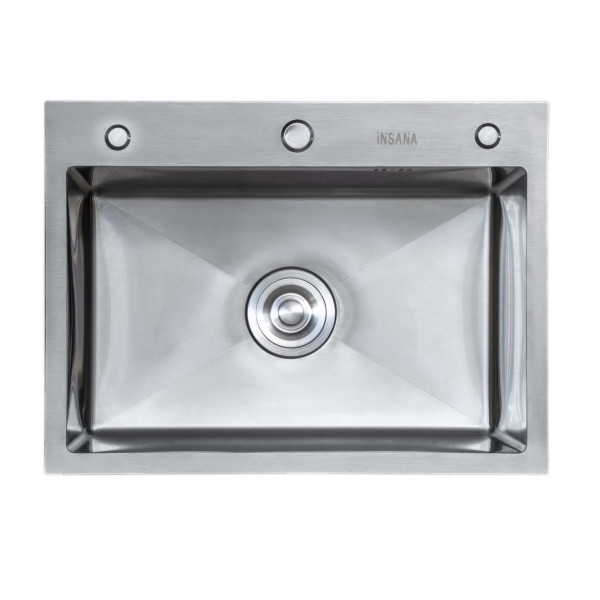 Кухонная мойка LEIF IB 6050 из нержавеющей стали 60*50*22 satin