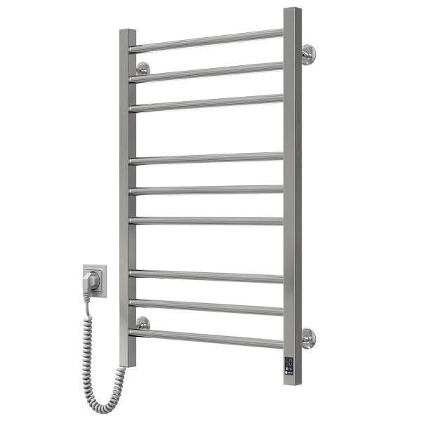Электрическое полотенцесушитель н/ж. Классик Квадро 50*80 L Sensor